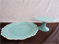 Pier 1 Imports Pedestal Cake Stand Nice