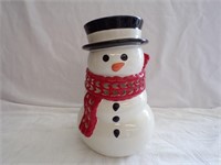Snow Man Candle Holder Large 12"T