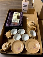 Children's Tea Set, Small Ceramic Salt Box