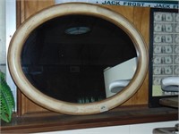 Oval Decorator Mirror