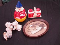 Group of mostly children's items: four-piece
