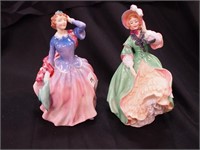 Two Royal Doulton 7 1/2" figurines: Blithe Morning