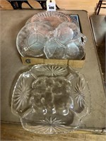 Egg Relish Plate, Glass Trays, Relish Trays