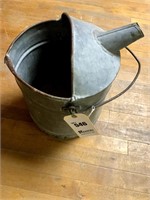 Old Galvanized Can with Spout & Handle