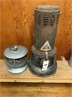 Old Howard Small Electric Heater w/Fan,
