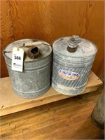 5 Gallon Galvanized Can with Spout