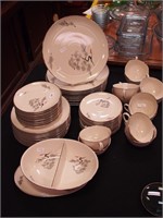 Set of 62 pieces mid-century modern Pickard china