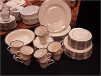 51-piece set of Pickard china dinnerware,