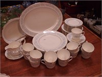 64-piece set of Royal Doulton dinnerware,