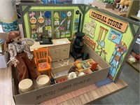 1970S GENERAL STORE PLAYSET