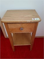 BEDSIDE TABLE - 16"W X 12" D X 28"H