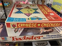 CHINESE CHECKERS AND TWISTER