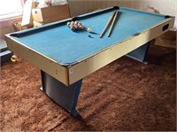 Pool Table, Foldable, Lightweight/Movable