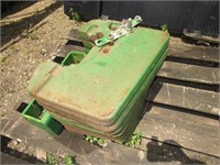 JOHN DEERE TRACTOR SUITCASE WEIGHTS