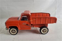 Vintage Tonka Steel Orange Dump Truck