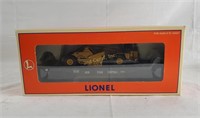 Lionel 6-16954 N Y Flatcar W/ Ertl Scraper In Box