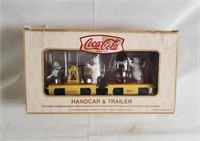 K-line Coca Cola Train Handcar & Trailer In Box