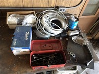 LIGHTS, TOOL BOX AND MISC