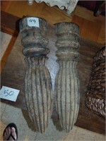 Pair of architectural Pieces