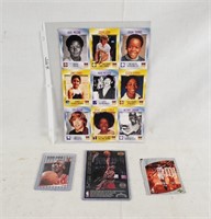 Michael Jordan Lot Card Stickers Si Kids Sheet