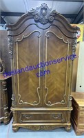 Pulaski Cherry Tall Armoire (91 x 44 x 24)