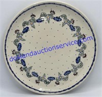 Unikat Polish Stoneware 12” Plate