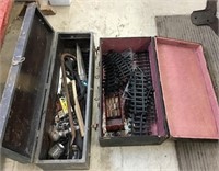 Toolbox And Plastic Train Parts