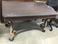 Library Table 29 1/2x29x48