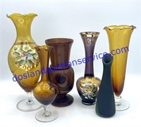 Lot of (6) Decorative Vases