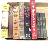 Flat of Vintage Books