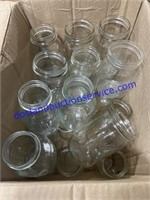 Box of Glass Quart Jars