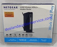 Netgear N300 Wireless ADSL2 Modem Router