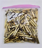 (200) once Fired 30-06 Brass Rifle Casings