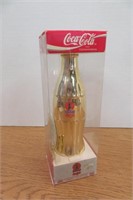 C.O.A. Numbered & Limited Gold Tone Coca Cola Bot