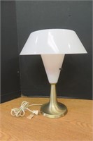 MCM Lamp 15" high 1964 Burman w  Orig Price Tag
