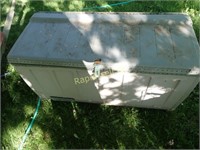 Plastic Storage Chest for the Outdoors