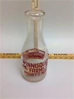 Winnisquam Farms Vermont Moddy's Milk Bottle