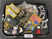 U.S. military patches & pins.