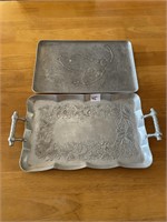 2 Serving Trays