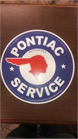 Pontiac Service Sign