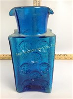 Blenko #6812 Blue Water Bottle, c.1960