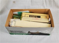 Drafting Lot, Stencils, Slide Rulers, Etc