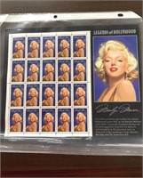 Collectaable Marilyn Monore Stamps