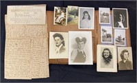 WW2 U.S. military letters & photographs.