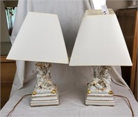 Gerold Co Bavaria Porcelain Lamps