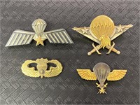 WW2 paratrooper pins.