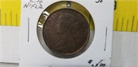 1880 Newfoundland Large Cent