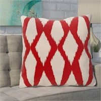 Cristian Outdoor Pillow Cover & Insert Red