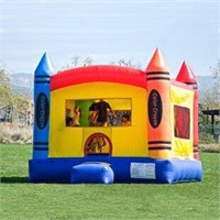 Duralite Crayon Bounce House New But