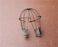 Vintage Metal Light Bulb Cage Protector